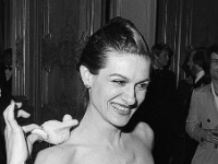 Paloma Picasso Wedding 70  Paloma Picasso (Dove on the shoulder was Jack Nisberg present)